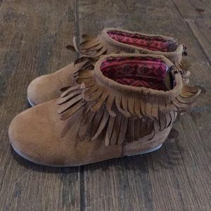 Toddler Fringe Booties
